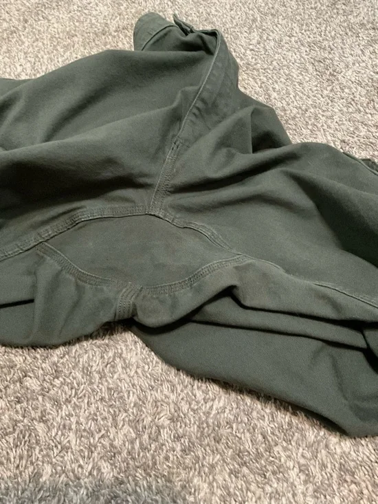 Duluth Trading Co DuluthFlex Firehose Relaxed Fit Olive Green Cargo Pants 42x30 - Picture 7 of 8